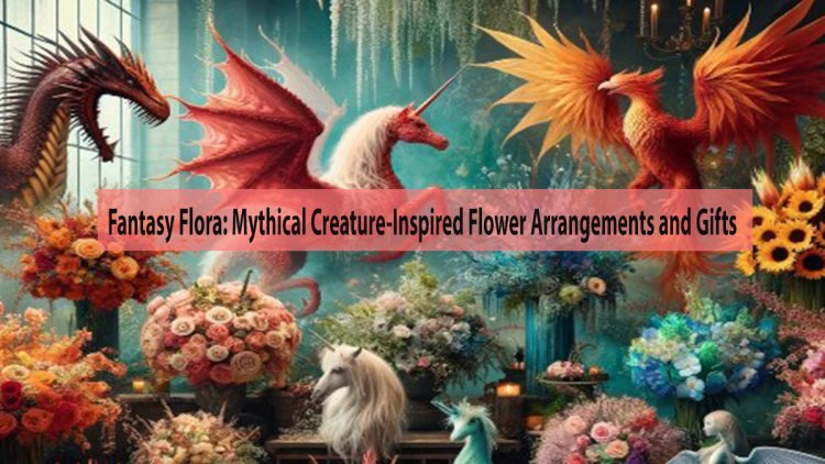 Fantasy Flora: Mythical Creature-Inspired Flower Arrangements and Gifts