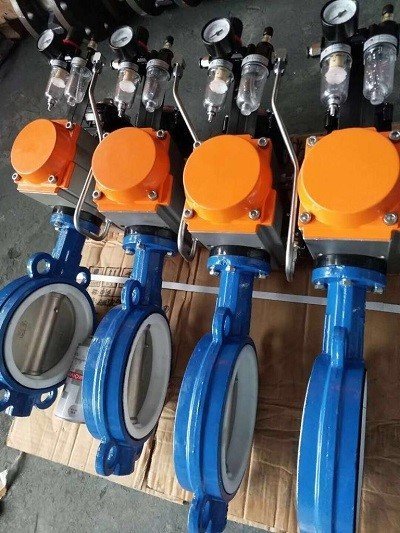Pneumatic Actuated Butterfly Valve Manufacturer