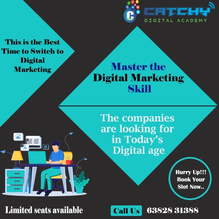 Catchy Online digital marketing course in Coimbatore Gandhipuram