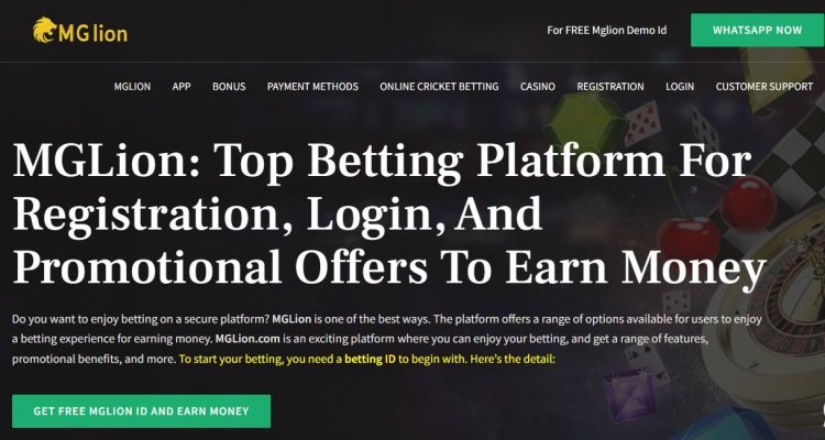Elevate Your Betting Experience with MGLion: A Secure and Rewarding Platform