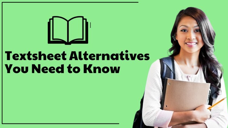 Top 5 Textsheet Alternatives You Need to Know