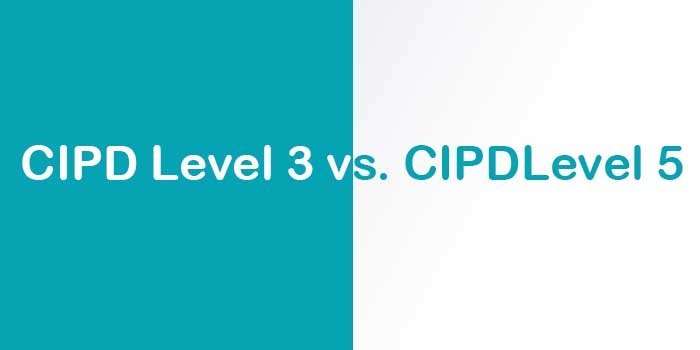CIPD Level 3 vs. Level 5 writing differences?