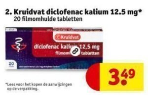 Diclofenac Kruidvat: Alles wat je moet weten over dit pijnstillende medicijn