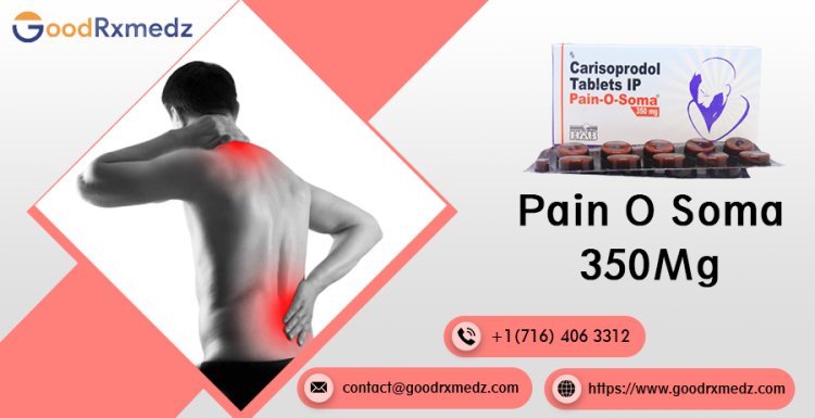 Buy Pain O Soma 350 Mg To Cure All Type Of Pain Problems | goodrxmedz