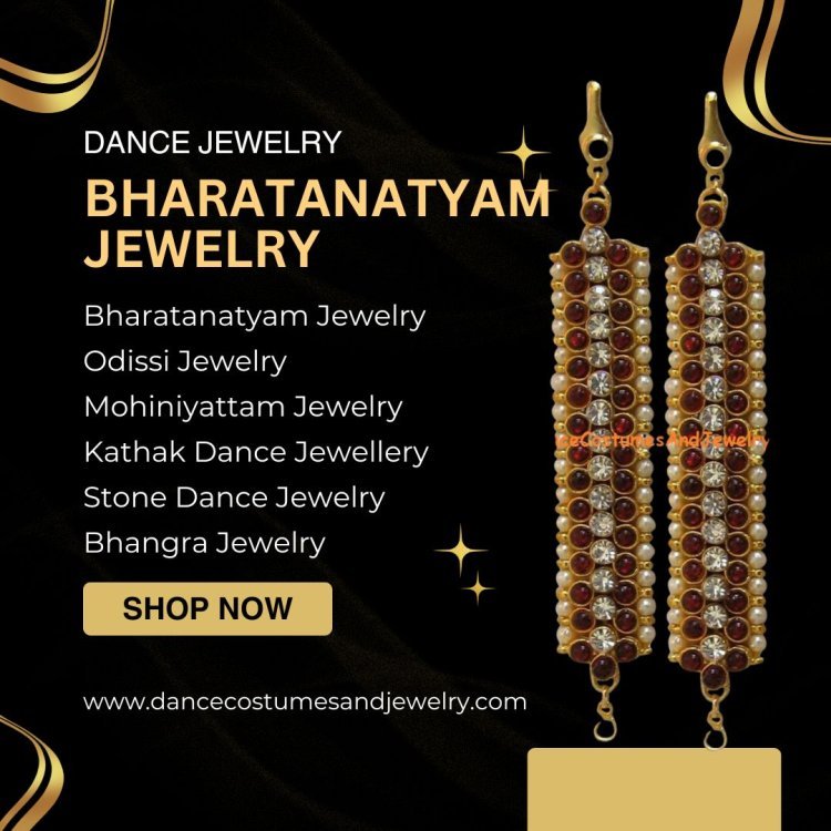 Bharatanatyam and Kuchipidi dance jewelry