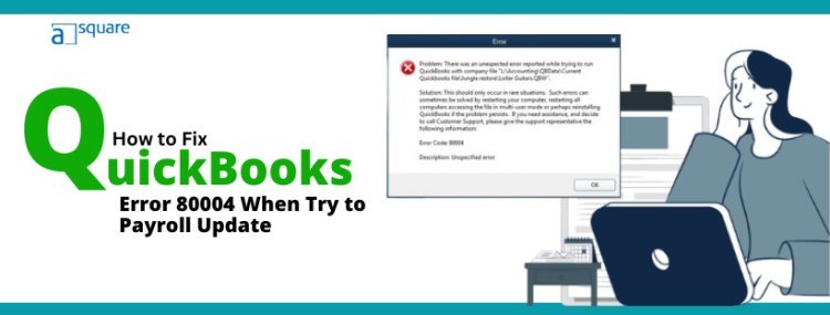 How to Fix QuickBooks Error 80004 During Payroll Update?