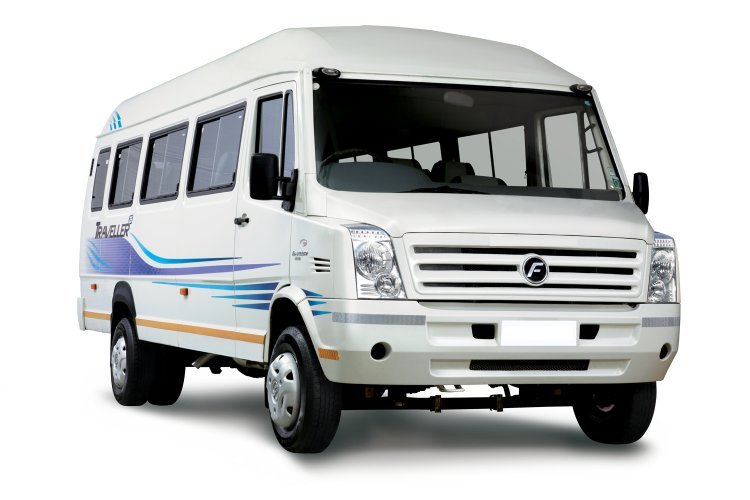 24-Seater Tempo Traveller in Delhi with Chiku Cab