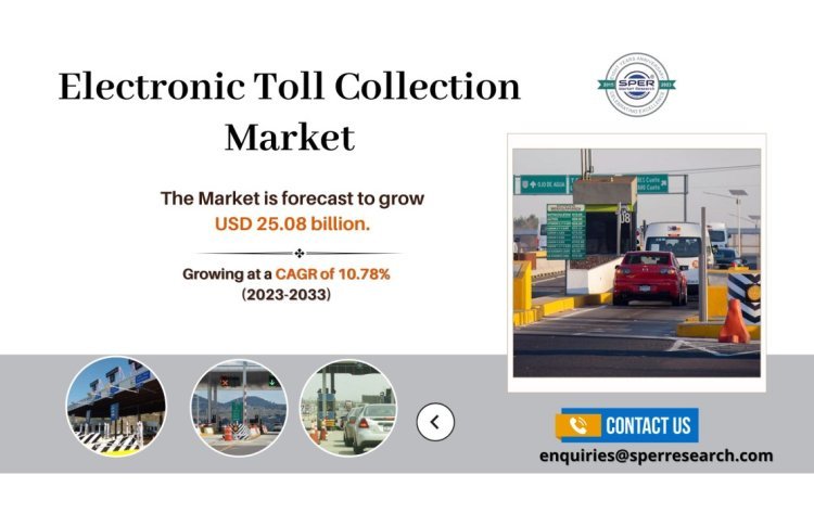 Electronic Toll Collection Market Share 2023, Growth, Revenue, Upcoming Trends, Scope, CAGR Status, Challenges, Future Opportunities and Forecast Report 2033: SPER Market Research