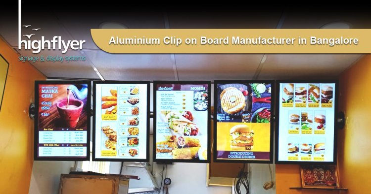 Highflyer: Leading Aluminium Clip On Board Manufacturers in Bangalore