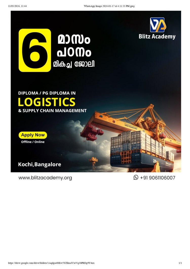 Decoding Kerala's Logistics Courses Fees: Your Essential Guide