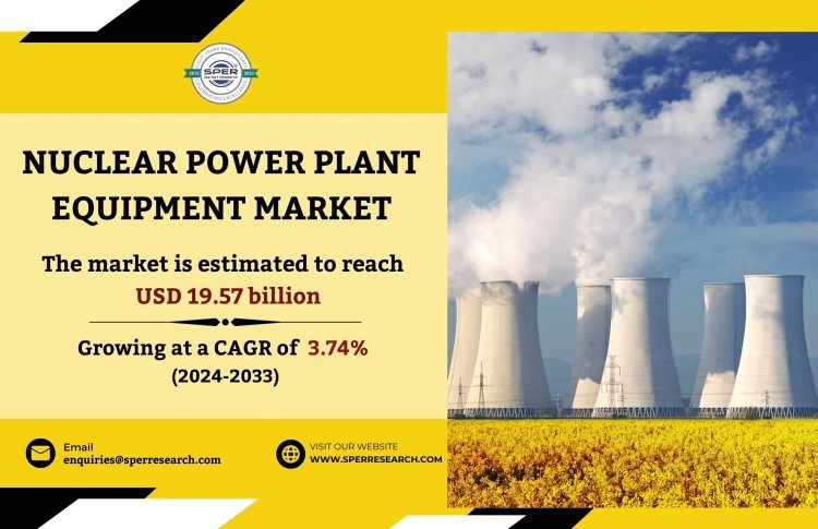 Nuclear Power Plant Equipment Market Trends, Growth and Forecast Analysis till 2033: SPER Market Research
