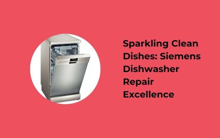 Sparkling Clean Dishes: Siemens Dishwasher Repair Excellence