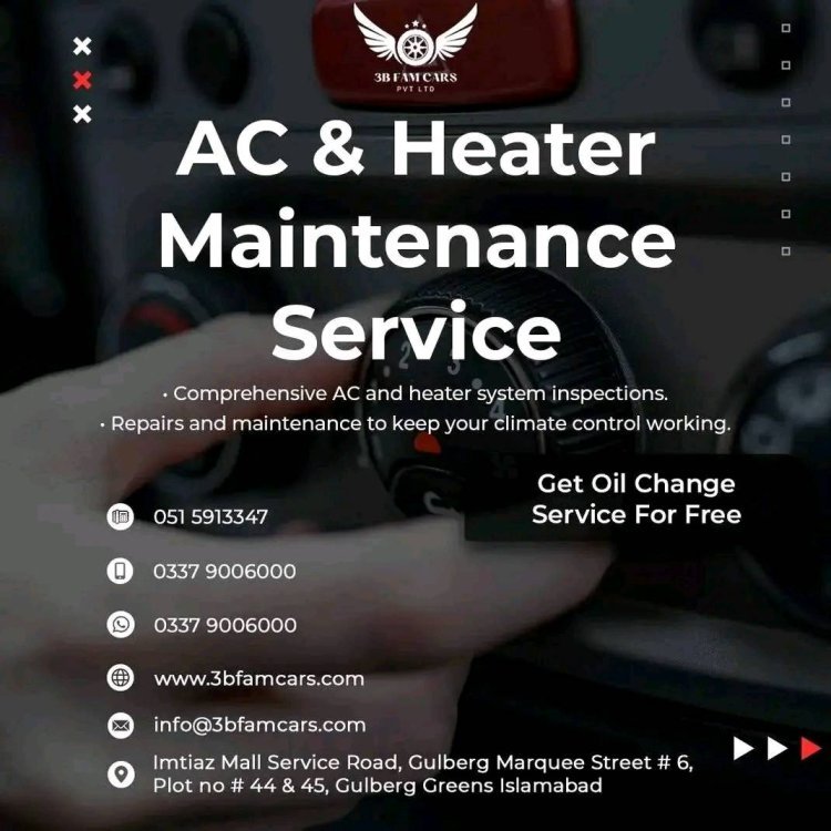 AC & Heater Maintenance Service: Keep Your Vehicle Comfortable Year-Round