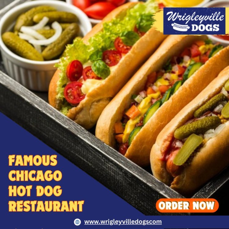 Famous chicago hot dog Restaurant