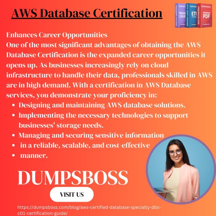 What Learning Paths Lead to AWS Database Certification?