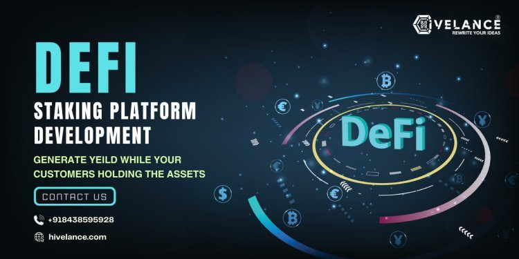 DeFi staking platform - leading Platform to earn high-yields on your crypto assets