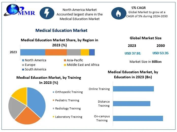 Medical Education Market Size, Key Players and Competitive Landscape 2024-2030