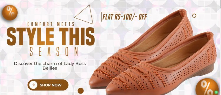 Shop the Best Branded Bellies and Casual Shoes for Women at WildTaps Footwear