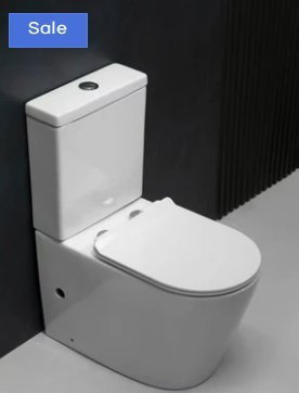 Rimless Toilet by Domenic Bathroom Ware