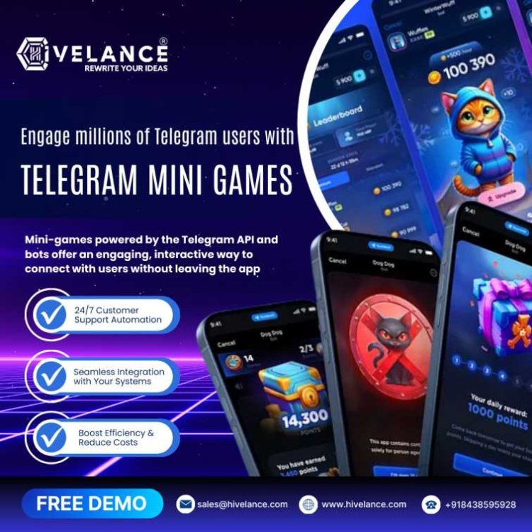 Hivelance The Leading Telegram Mini Game Development Company for Engaging Games