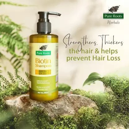 Pure Roots Biotin Shampoo (2*300 Combo Pack): The Ultimate Solution for Stronger, Healthier Hair