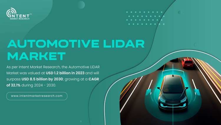 Automotive LiDAR Market: Revenue Trends, Competitive Landscape, and Growth Projections by 2030