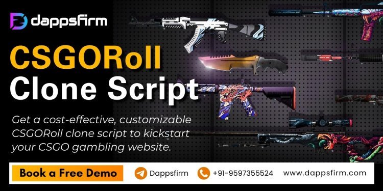 Transform your idea into a successful CSGO betting site with a bespoke CSGORoll clone script